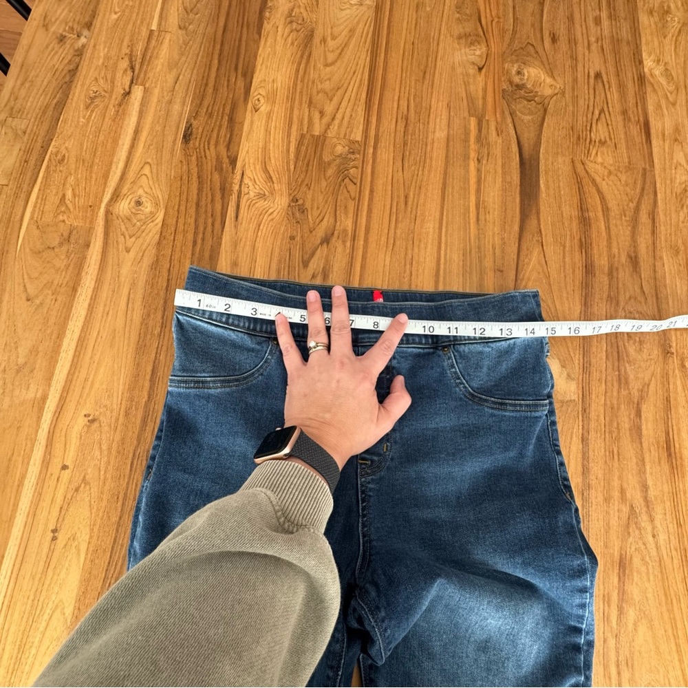 SPANX Dark Wash Blue Jeggings - Picture 11 of 15